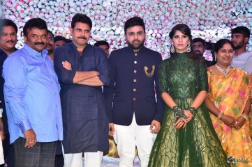 Celebs at Talasani Srinivas Yadav Daughter Wedding Reception